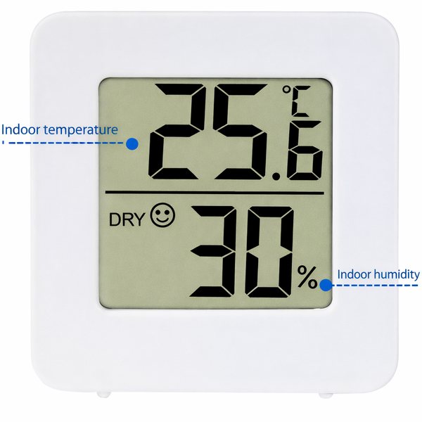 Digital Room Thermometer | Hygrometer Thermometer | Thermometer For Room temperature| Thermometer inside with Temperature Humidity Monitor for Bedroom, Baby Room, Warehouse, Cellar, Car |