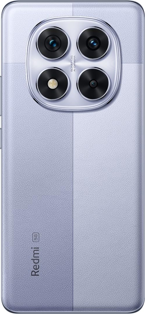 Redmi Note 14 Pro 5G (Phantom Purple, 8GB RAM+ 256GB Storage) | Mediatek Dimensity 7300 Ultra Processor | AMOLED Display | Dual Nano-SIM | 5500mAh Battery