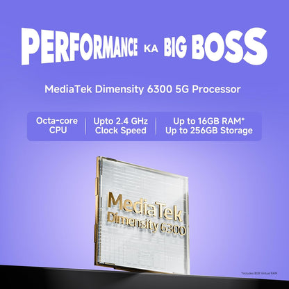 Redmi 15C | Royale Design | Massive 6000mAh Battery | Segment's Largest 17.53cm Display Up to 120Hz | MediaTek Dimensity 6300 | 33W Fast Charging | 50MP AI Dual Camera