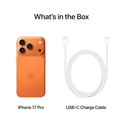 iPhone 17 Pro Max 256 GB: 17.42 cm (6.9″) Display with Promotion, A19 Pro Chip, Best Battery Life in Any iPhone Ever, Pro Fusion Camera System, Center Stage Front Camera