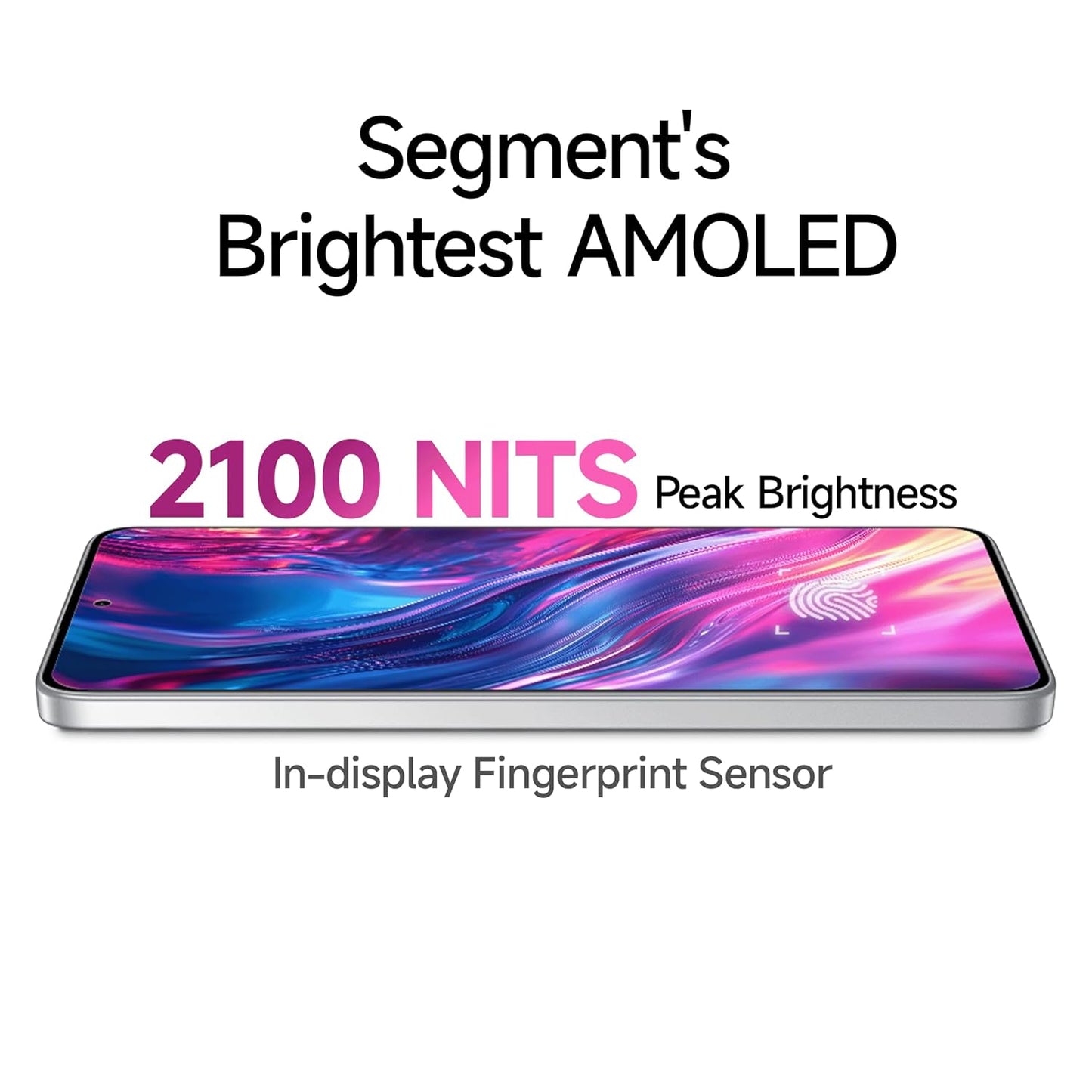 Redmi Note 14 5G (Phantom Purple, 8GB RAM 256GB Storage) | Global Debut MTK Dimensity 7025 Ultra | 2100 nits Segment Brightest 120Hz AMOLED | 50MP Sony LYT 600 OIS+EIS Triple Camera