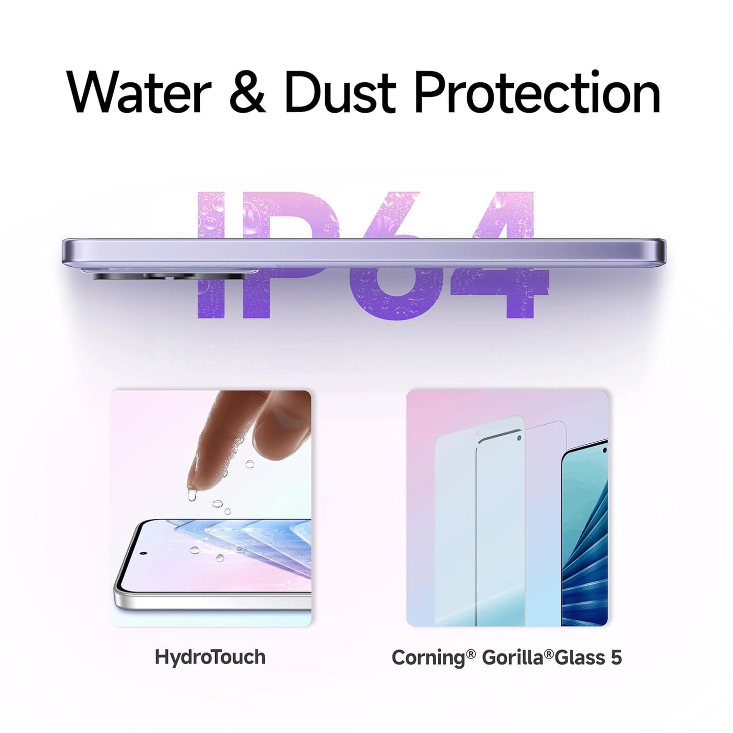 Redmi Note 14 5G (Phantom Purple, 8GB RAM 256GB Storage) | Global Debut MTK Dimensity 7025 Ultra | 2100 nits Segment Brightest 120Hz AMOLED | 50MP Sony LYT 600 OIS+EIS Triple Camera