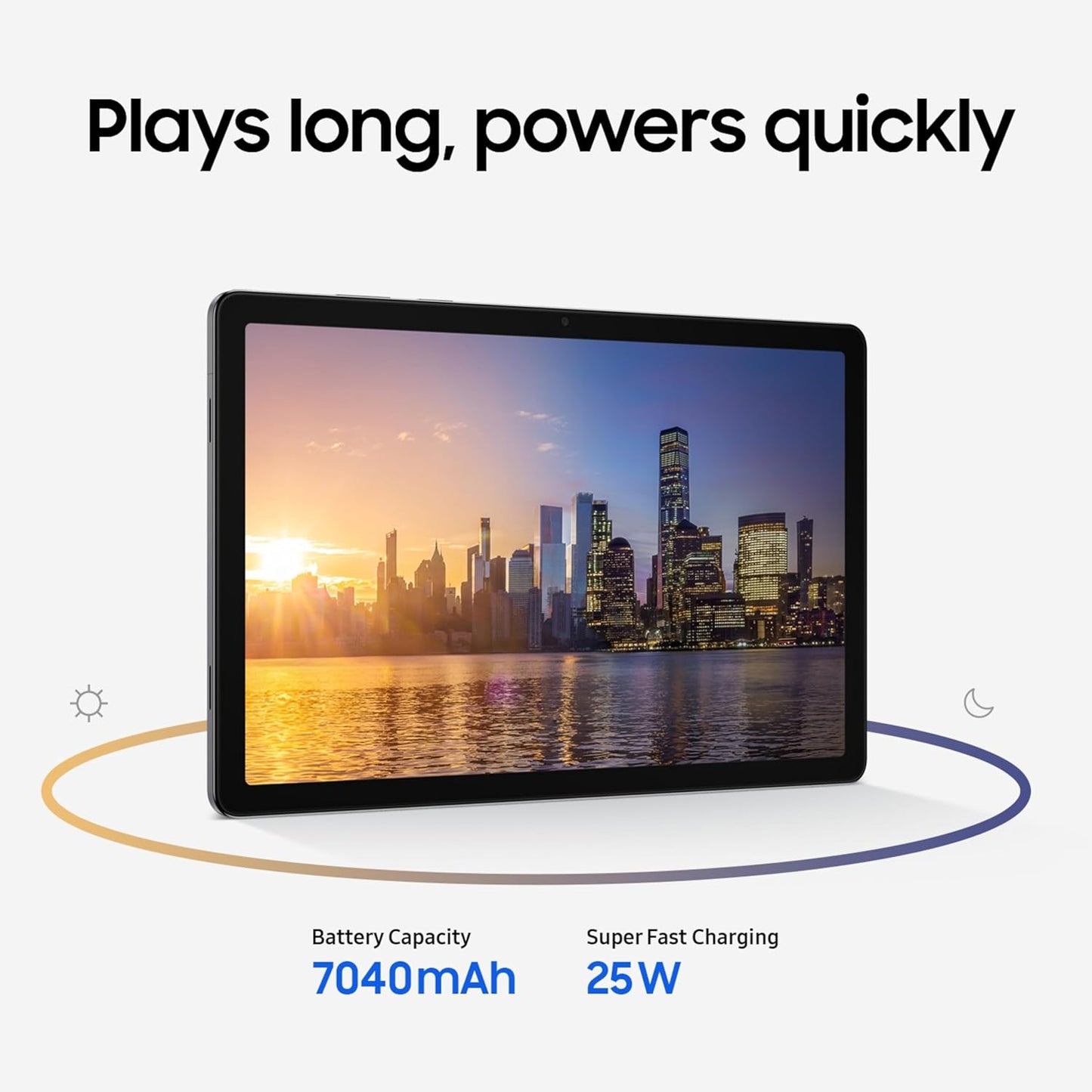 Samsung Galaxy Tab A11+, 27.82 cm (11 inch) Display, 6 GB RAM, 128 GB Storage, 90Hz Refresh Rate, AI with Google Gemini, Dolby Atmos, Quad Speakers, Wi-Fi Tablet, Gray