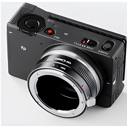 K&F Concept Lens Mount Adapter NIK-L Manual Focus Compatible with Nikon F Lens to L Mount Camera Body