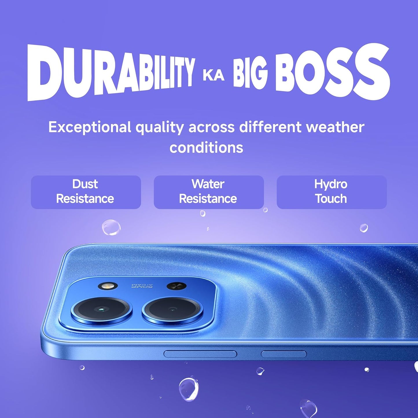 Redmi 15C | Royale Design | Massive 6000mAh Battery | Segment's Largest 17.53cm Display Up to 120Hz | MediaTek Dimensity 6300 | 33W Fast Charging | 50MP AI Dual Camera