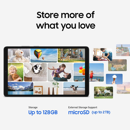 Samsung Galaxy Tab A11, 22.05 cm (8.7 inch) TFT LCD Display, 4 GB RAM, 64 GB Storage, Wi-Fi + LTE Tablet