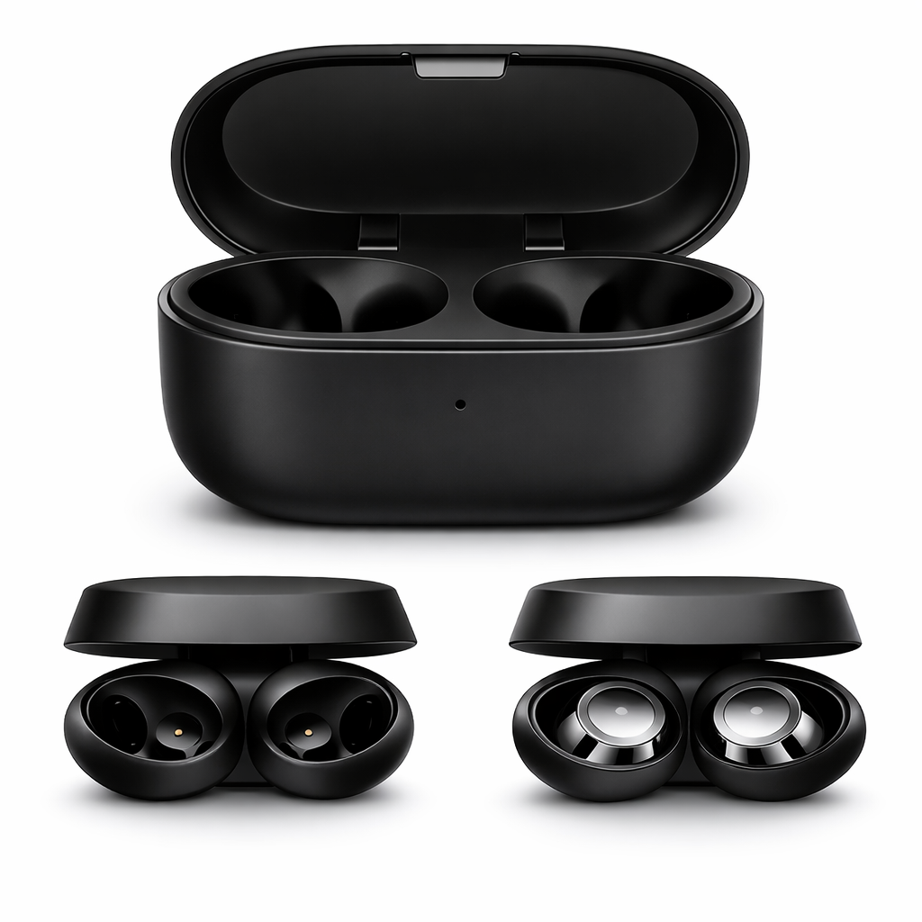 Compatible With Jabra Elite 75T Charging Case, Replacement Charger Case Cradle Dock for Jabra Elite 75T Wireless Earbuds (Capacity: 700Mah), Black