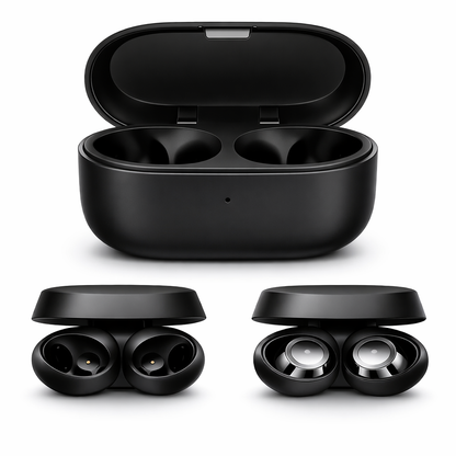 Compatible With Jabra Elite 75T Charging Case, Replacement Charger Case Cradle Dock for Jabra Elite 75T Wireless Earbuds (Capacity: 700Mah), Black