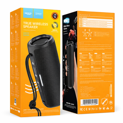HOCO. HC16 Wireless Sports 10W Speaker (Supports TF, USB, AUX) - Black