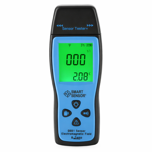 Smart Sensor AS1392 EMF Mini LCD Display Digital Electromagnetic Radiometer Tester With Battery