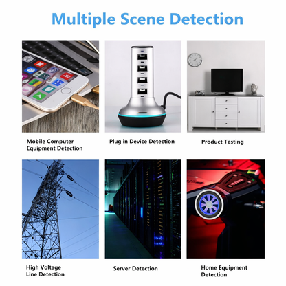 Smart Sensor AS1392 EMF Mini LCD Display Digital Electromagnetic Radiometer Tester With Battery