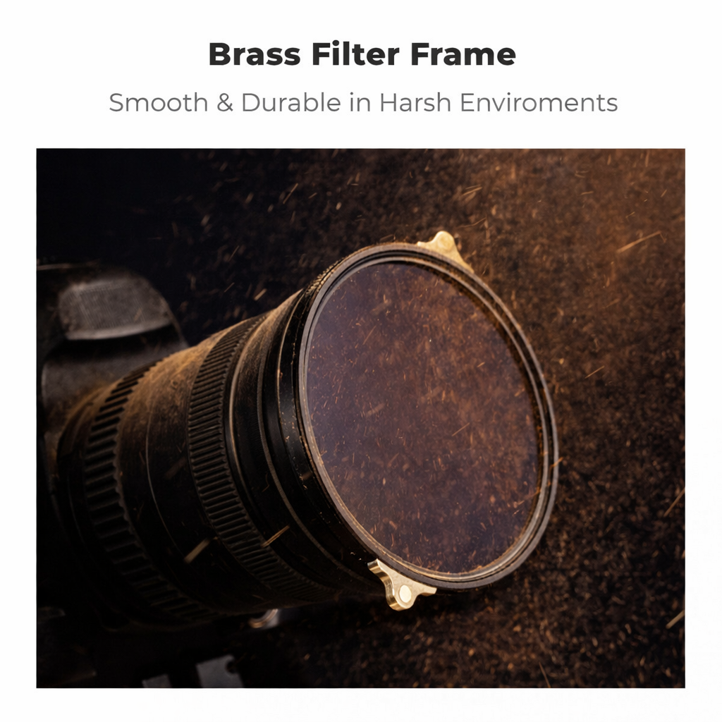 67mm Variable ND Filters ND2-32 Adjustable, HD Ultra-Thin brass Frame, 36-Layer Anti-Reflection Green Film, Nano-Xcel Series