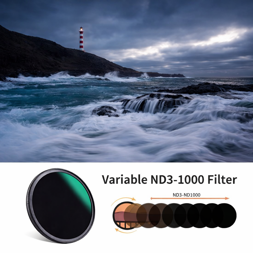 K&F Concept Nano-D Series Variable ND Filter (72mm, 1.5- to 10-Stops)
