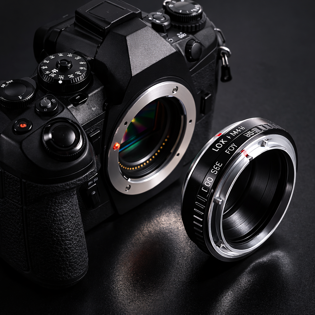 For Canon FD Lens to Micro Four Thirds M4/3 Olympus Pen and Panasonic Lumix Cameras Lens Mount Adapter Ring