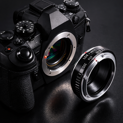 For Canon FD Lens to Micro Four Thirds M4/3 Olympus Pen and Panasonic Lumix Cameras Lens Mount Adapter Ring