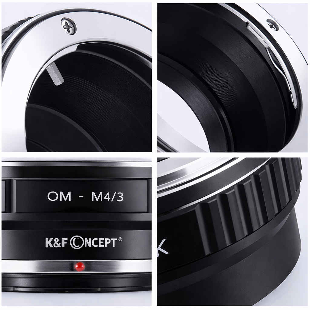 K&F Concept Olympus OM Lens to Micro 4/3 Lens Camera Mount Adapter