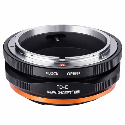 K&F CONCEPT FD to E Mount Lens Mount Adapter Plus, Manual FD FL Lens Adapter with Matting Varnish Design Compatible with Sony E Mount Cameras