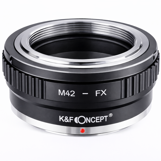 Manual lens adapter ring M42-FX