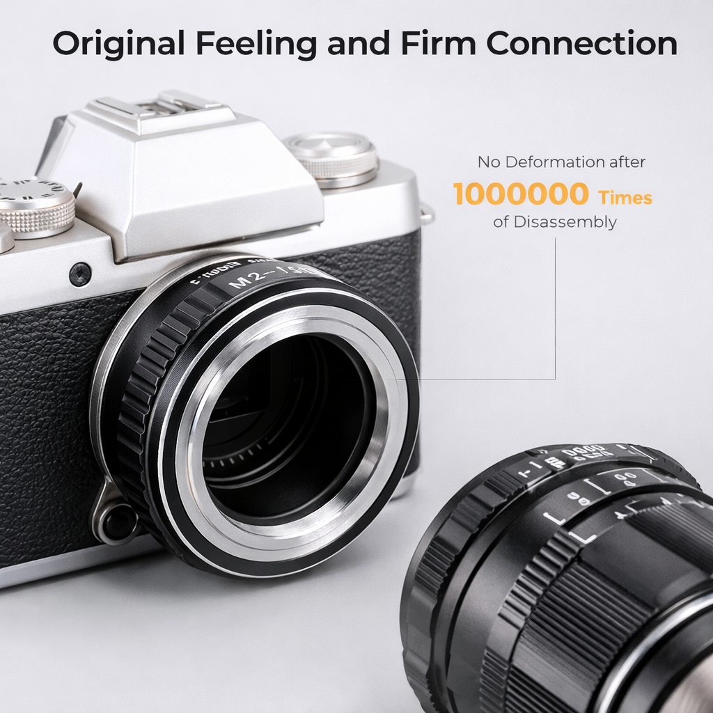 Manual lens adapter ring M42-FX