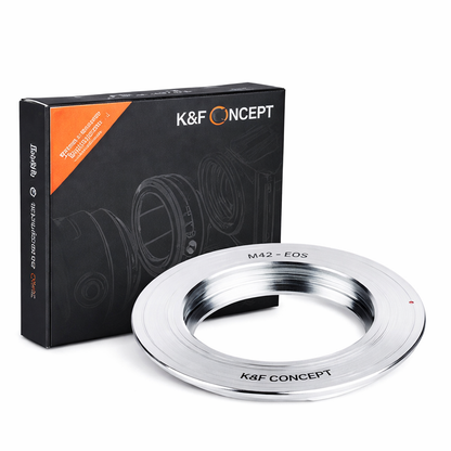 K&F Concept adapter for M42 42MM Screw Mount Lens to Canon EOS EF Camera 70D 5D3