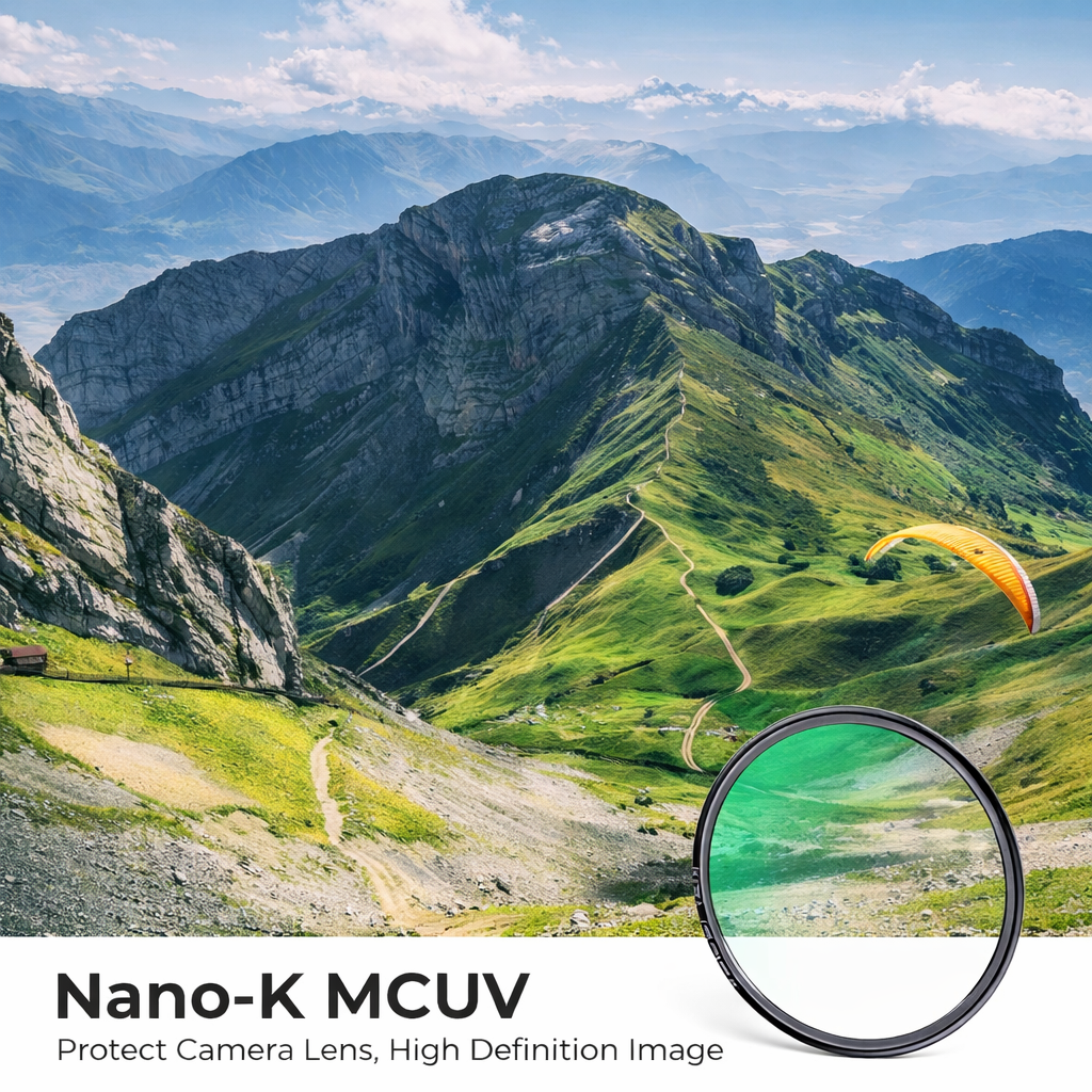 82mm MC UV Protection Filter Slim Frame with Multi-Resistant Coating for Camera Lens Nano-Klear