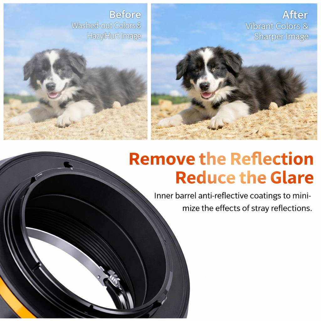 K&F Concept Lens Mount Adapter with Aperture Control Ring for Pentax PK Mount Lens to Fujifilm Fuji