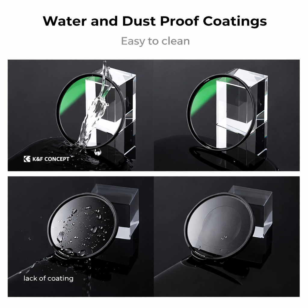K&F Concept 49mm MC UV Protection Filter Ultra-Slim 24-Layer Multi Nanometer Coated UV Filter Waterproof for 49mm Camera Lens
