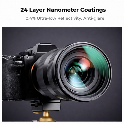 K&F Concept 49mm MC UV Protection Filter Ultra-Slim 24-Layer Multi Nanometer Coated UV Filter Waterproof for 49mm Camera Lens