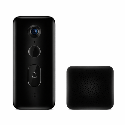 Xiaomi Smart Doorbell 3 Wireless Video Doorbell | 2K | Motion Detection - Black