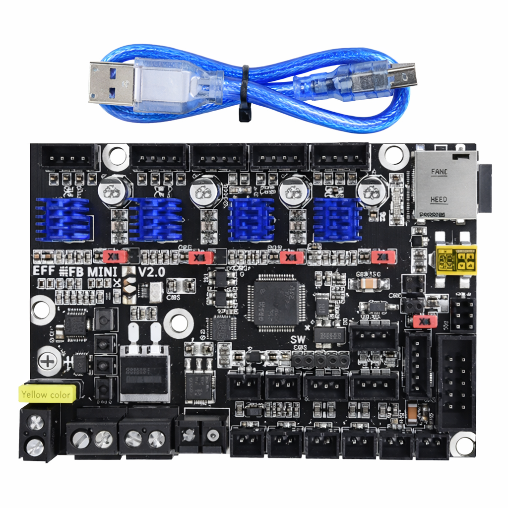 SKR Mini E3 V2.0 32Bit Silent Control Board Integrated with TMC2209 UART Stepper Motor Driver for Upgrade Ender 3 Pro/5 3D Printer