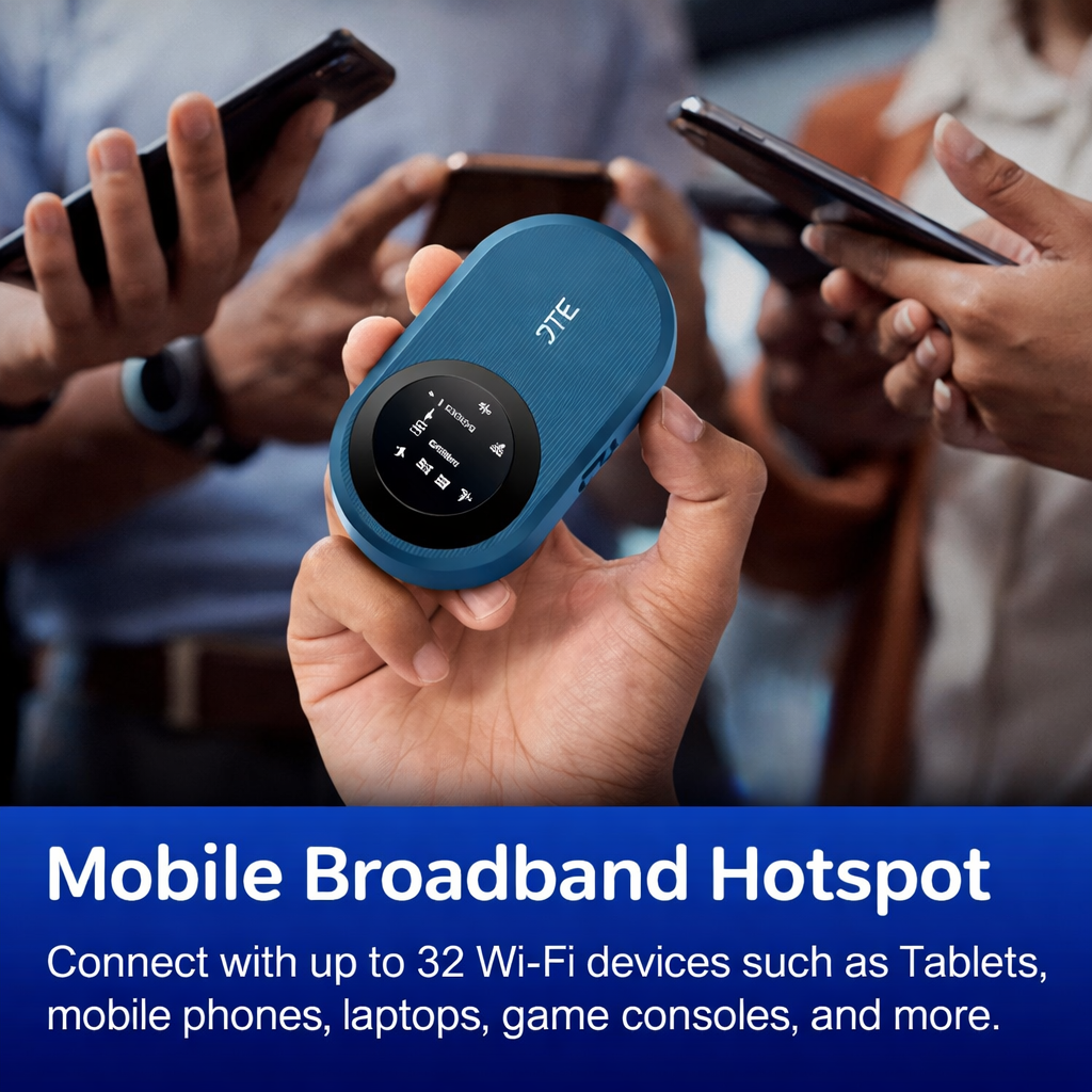 ZTE Router U10S Pro 4G Mobile WiFi6 Hotspot