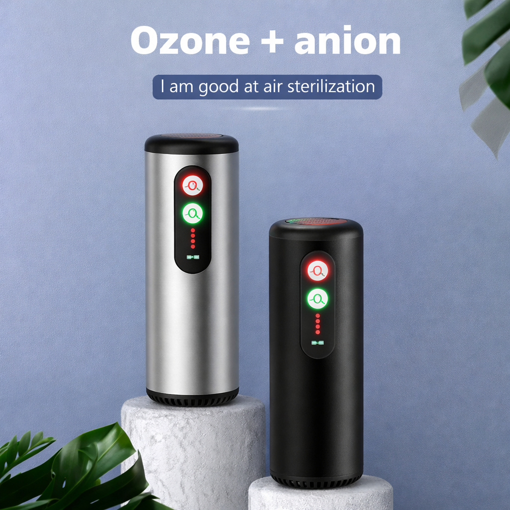 Ozone + Anion Air Filter Home Car Portable Air Freshener Purifier