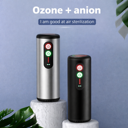 Ozone + Anion Air Filter Home Car Portable Air Freshener Purifier